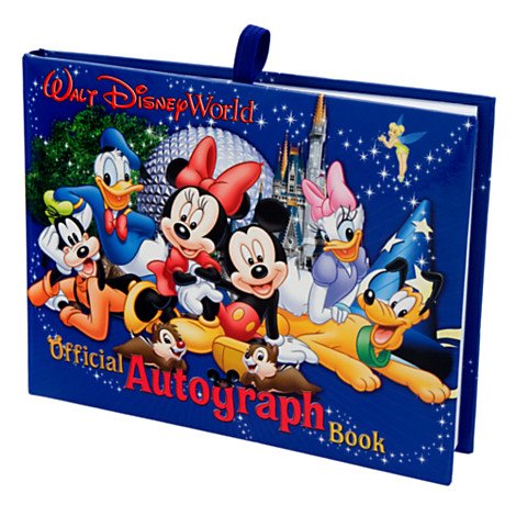 DISNEY Parks AUTOGRAPH BOOK - DISNEYLAND - OFFICIAL - SEALED - NEW